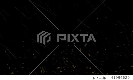abstract floating particles on black background 41994629