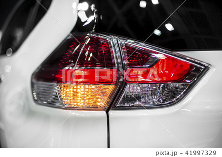 Rear stop light and turn signal of modern crossover car Rear stop light and turn signal of modern crossover car 41997329
