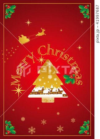 クリスマスカード 41997687