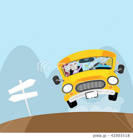 people on bus go to travel in holiday 42003518