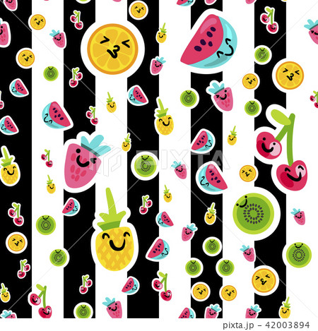 Summer Fruits Patterns 42003894