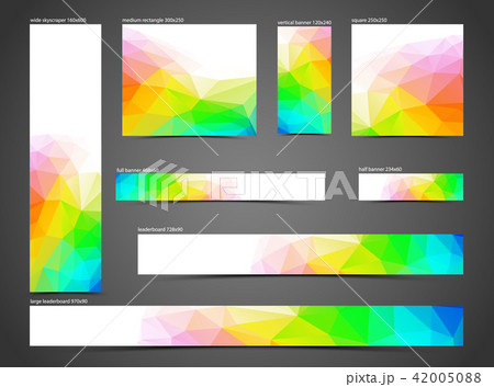set of colorful web banners set of colorful web banners 42005088