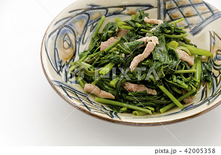 空芯菜の炒め物 42005358