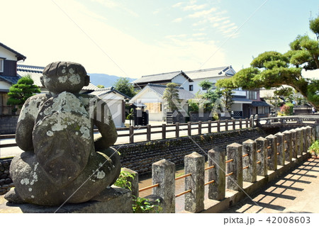 うきは市　吉井町の河童像 42008603