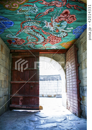 韓国 古建築 華西門 42014331