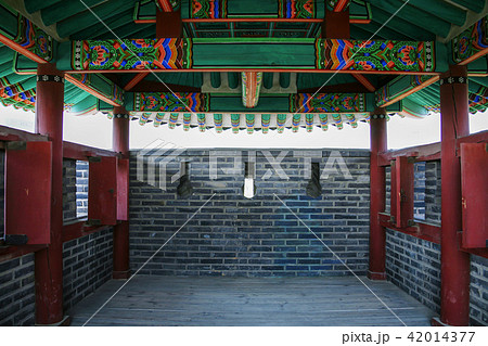 韓国 水原市 古建築 42014377