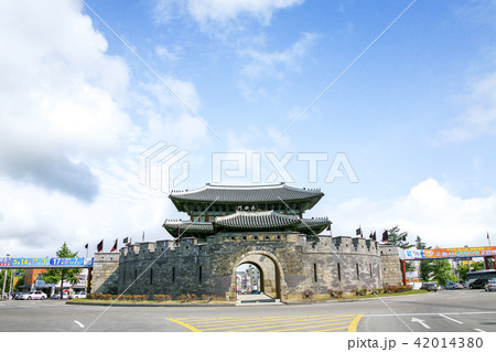 韓国 水原市 古建築 42014380