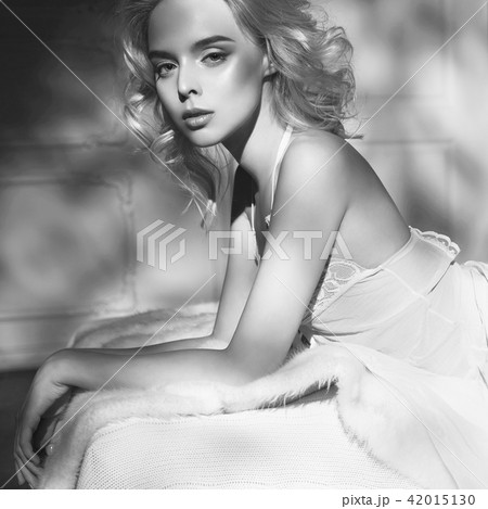 Sensual blonde in her boudoir Sensual blonde in her boudoir 42015130