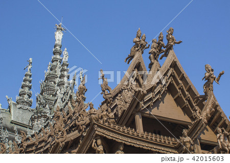 タイのお寺 サンクチュアリー・オブ・トゥルース タイのお寺 サンクチュアリー・オブ・トゥルース 42015603