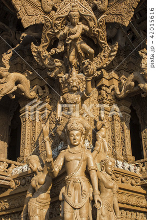 タイのお寺 サンクチュアリー・オブ・トゥルース タイのお寺 サンクチュアリー・オブ・トゥルース 42015616