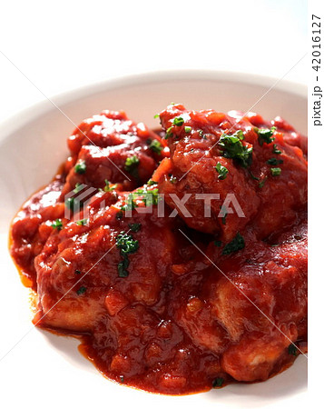 おいしい鶏もも肉の赤ワイン煮 おいしい鶏もも肉の赤ワイン煮 42016127