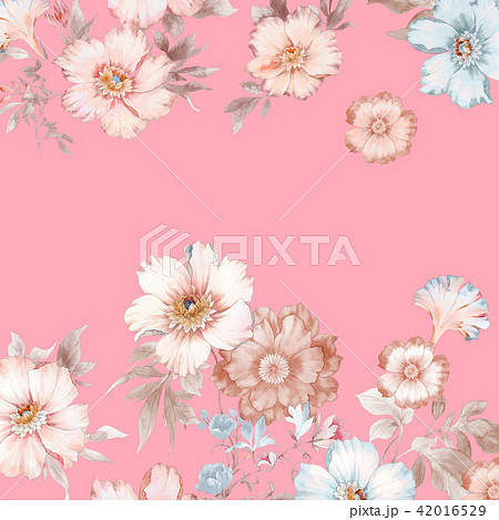 透明水彩 水彩画 花 42016529