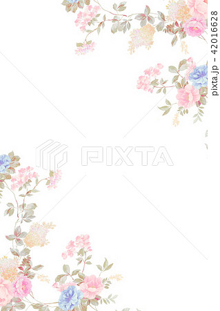 透明水彩 水彩画 花 42016628