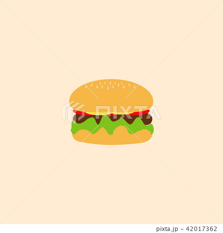 burger vector icon 42017362