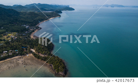 aerial view landscape of Koh Yao Noi ,Krabi aerial view landscape of Koh Yao Noi ,Krabi 42017673
