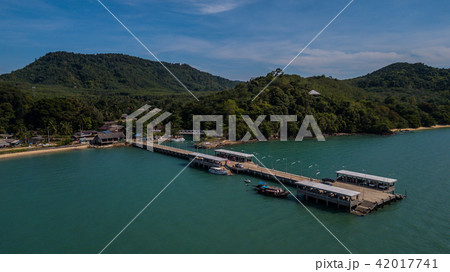 aerial view landscape of port Koh Yao Noi,Thailand 42017741