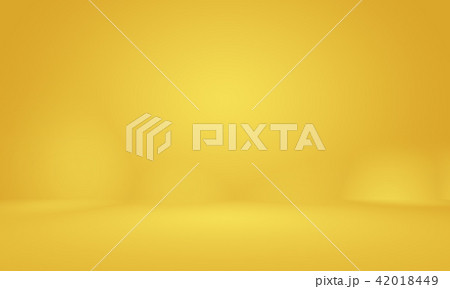 Abstract Luxury Gold yellow gradient studio wall, well use as background,layout,banner and product 42018449