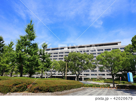 福岡県庁　福岡市東区の街並み 42020679