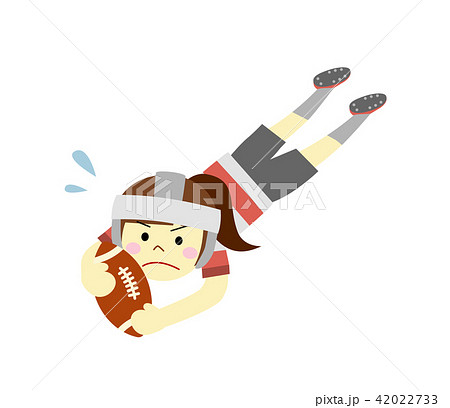 ラグビー　女の子 42022733