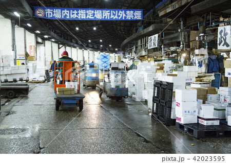 築地　場内市場 42023595