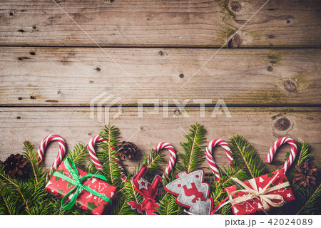 Christmas background with colorful gift boxes Christmas background with colorful gift boxes 42024089