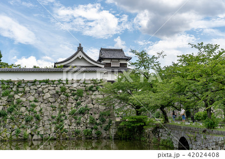 福岡城　下之橋御門と潮見櫓 42024408