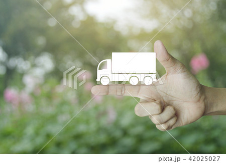 Truck transportation service concept 42025027