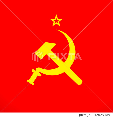 ussr sickle and hammer soviet russia union  symbol 42025189