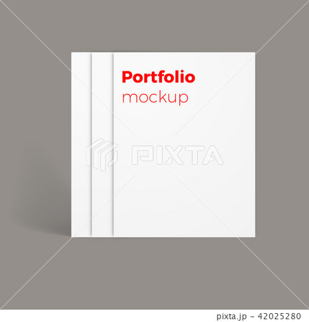 portfolio mockup vector 42025280