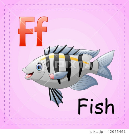 Animals alphabet: F is for fish 42025461