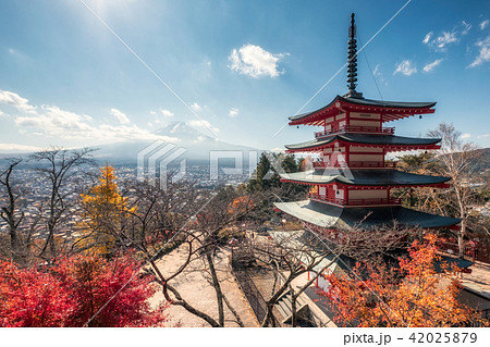 View of rice field terraced and river 42025879
