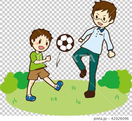 Parents playing soccer 42026096