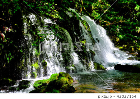 元滝伏流水 秋田県 元滝伏流水 秋田県 42027154