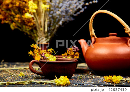 Cup of herbal tea  42027459