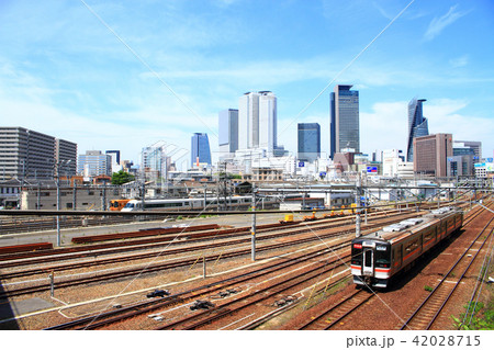 名古屋市 都市風景 名古屋駅周辺の風景 名古屋市 都市風景 名古屋駅周辺の風景 42028715