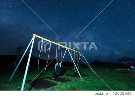天の川がはっきり見える八重山の星空 42029939