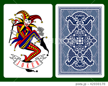 Joker playing card Joker playing card 42030170