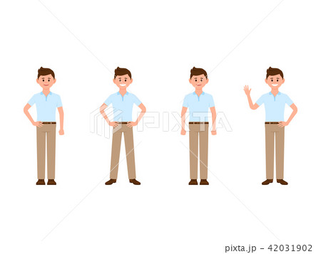 Young boy cartoon character 42031902
