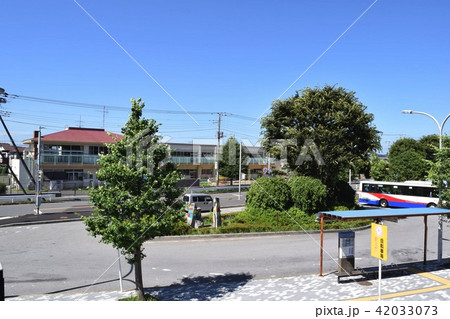 千葉県船橋市 小室駅前の街並み 42033073