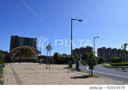 千葉県 白井駅北口の街並み 千葉県 白井駅北口の街並み 42033079
