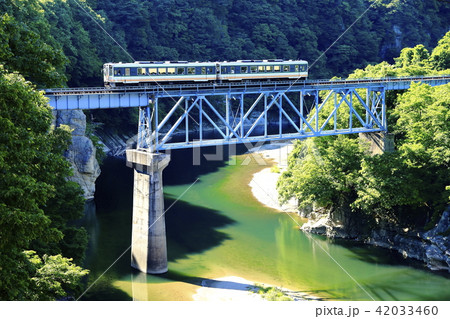 新緑の会津鉄道 新緑の会津鉄道 42033460