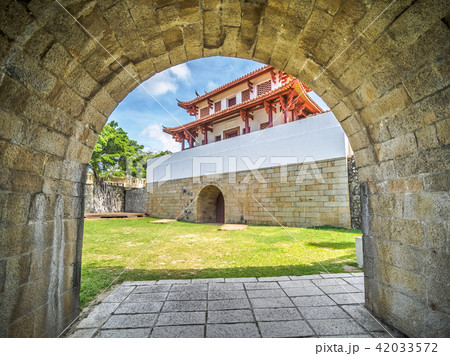 The Great South Gate, the landmark of Tainan City  42033572