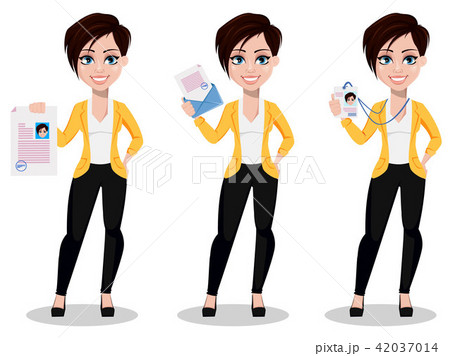Business woman, freelancer, banker Business woman, freelancer, banker 42037014