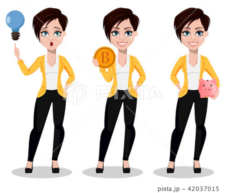 Business woman, freelancer, banker 42037015