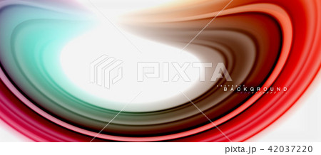Rainbow fluid colors abstract background twisted liquid design, colorful marble or plastic wavy Rainbow fluid colors abstract background twisted liquid design, colorful marble or plastic wavy 42037220