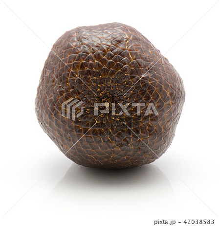 Fresh raw salak isolated on white Fresh raw salak isolated on white 42038583