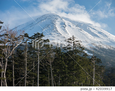 チャオ御岳スノーリゾートからみた御嶽山 チャオ御岳スノーリゾートからみた御嶽山 42039917