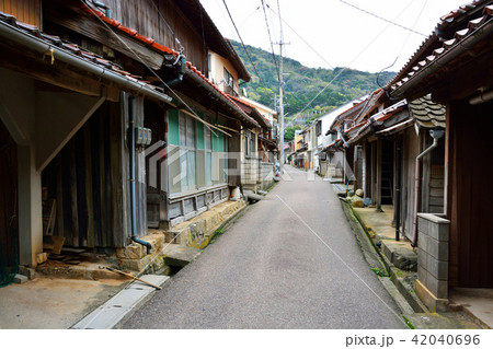 益田市飯浦町の町並 益田市飯浦町の町並 42040696