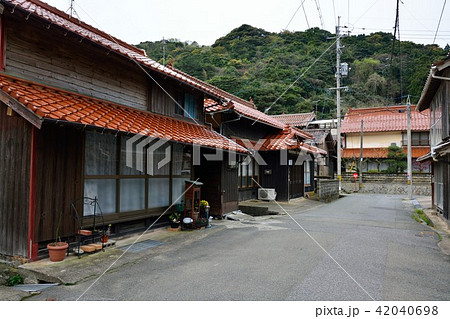 益田市飯浦町の町並 42040698