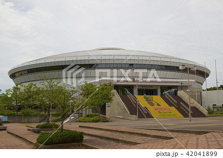 神戸総合運動公園 グリーンアリーナ神戸 兵庫県神戸市須磨区緑台の写真素材 4419